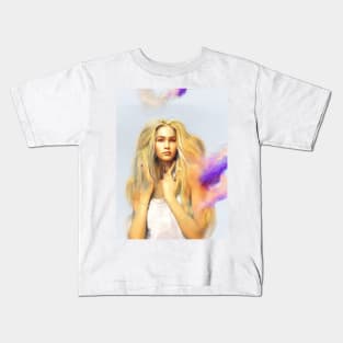 blond native Kids T-Shirt